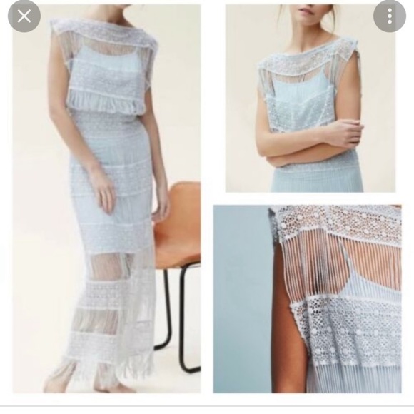 Callahan Dresses & Skirts - NWT Callahan Amelia crochet dress L